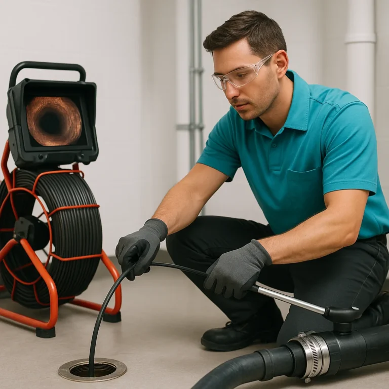 Sewer line inspection and repair