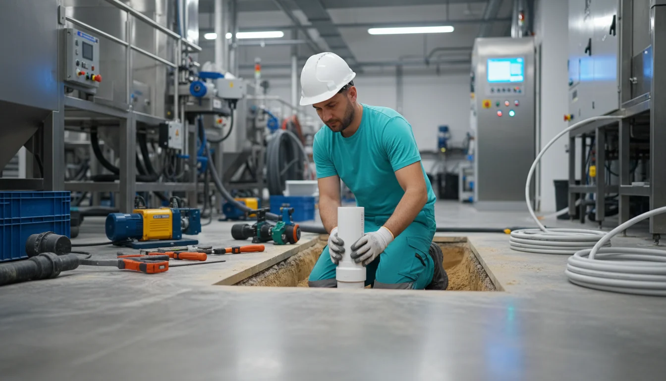 Sewer line replacement