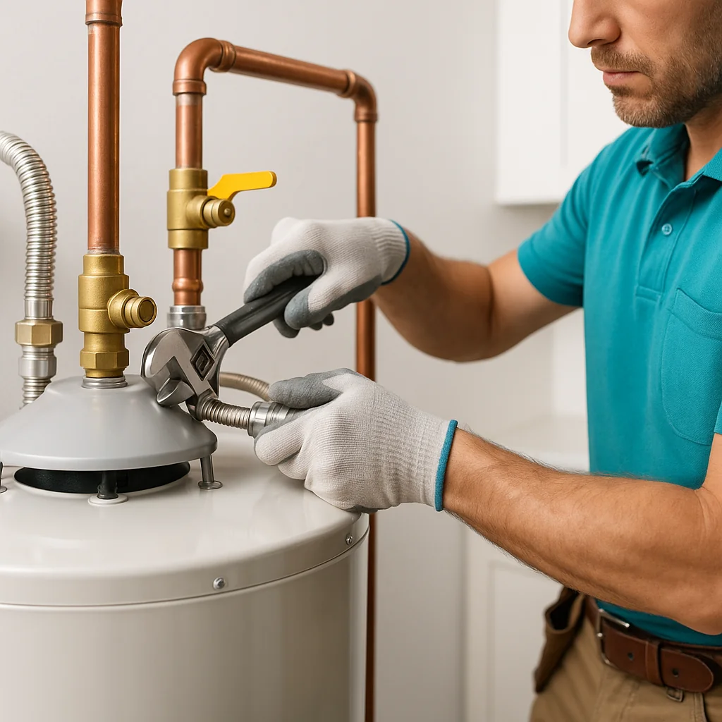 Water heater installation